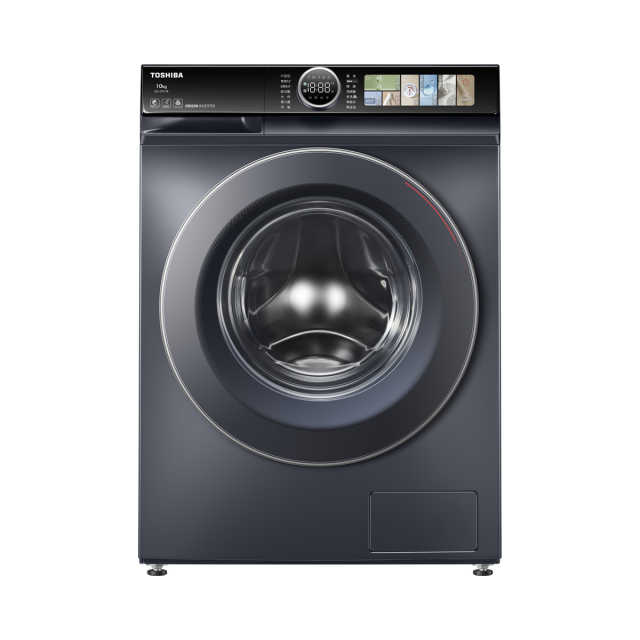 DG-10T17B 滚筒洗衣机 莫兰迪灰 220V,1Ph 50Hz 转速1400 带银离子