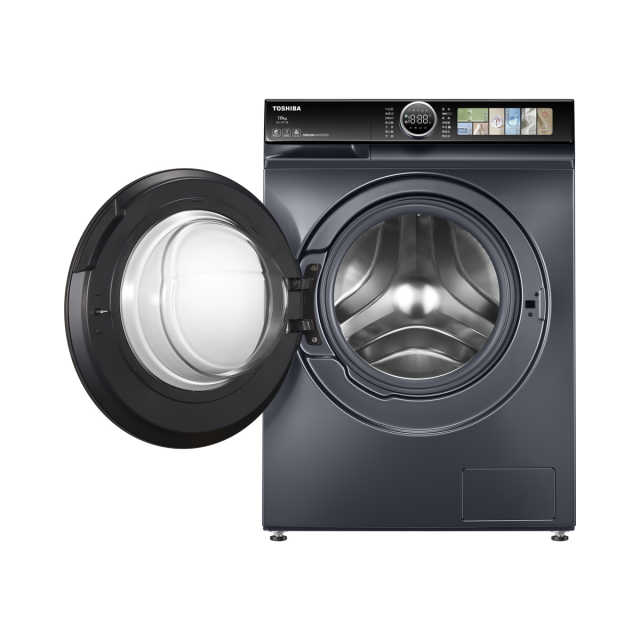 DG-10T17B 滚筒洗衣机 莫兰迪灰 220V,1Ph 50Hz 转速1400 带银离子