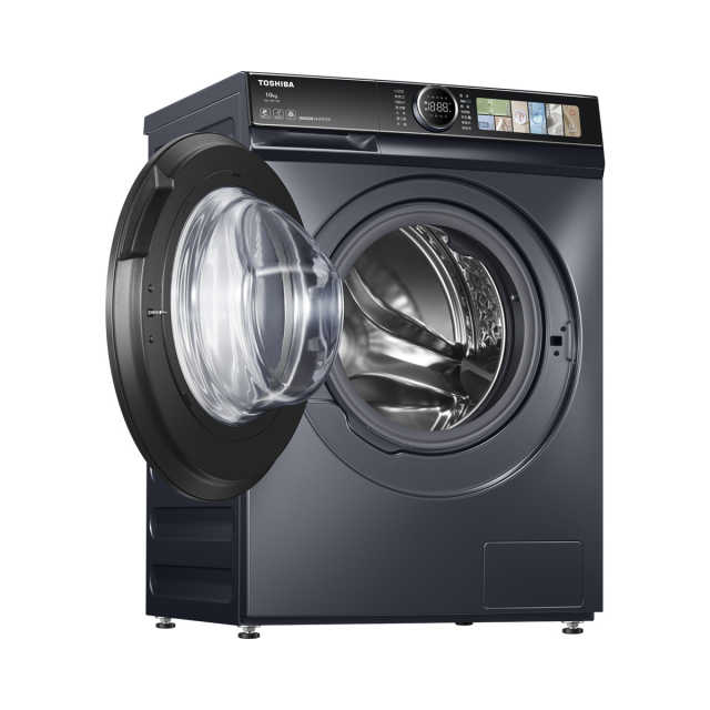 DG-10T17B 滚筒洗衣机 莫兰迪灰 220V,1Ph 50Hz 转速1400 带银离子