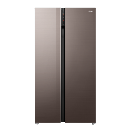 美的 冰箱 BCD-649WKGPZM(E) 摩卡棕