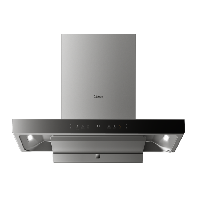 美的 T型烟机 23m³/min大吸力 变频巡航 挥手智控 CXW-150-T55V