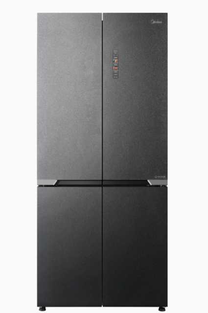 美的 冰箱 BCD-519WSGPZM 墨影灰