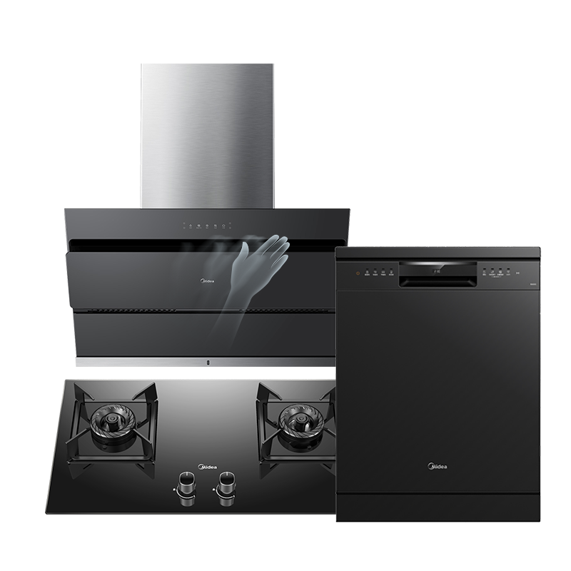 【烟灶洗套装】 21立方大吸力 5KW大火 节能分层洗 J25S+Q330-T+RX600S