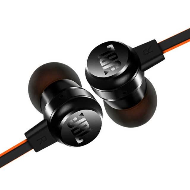 JBL 钛振膜立体声入耳式耳机手机耳机珍珠黑T280A+