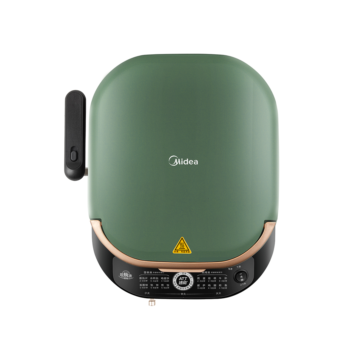 美的 电饼铛 MC-JKE3075 双面加热 独立控温 升级加深加大烤盘 1600W 30cm