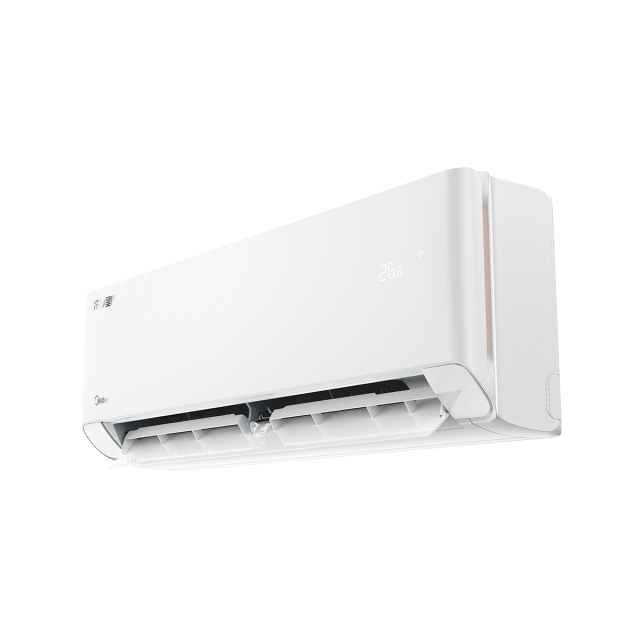 美的空调冷静星 KFR-35GW/M1-1 变频 分体套机 极地白