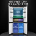 COLMO十字门冰箱 超薄全嵌 AI抑嘌呤 三系统三循环CRBS535W-E5 雪山岩