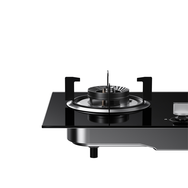 JZT-QW08 嵌入式燃气灶 玻璃 双头 天然气 一级 OEM