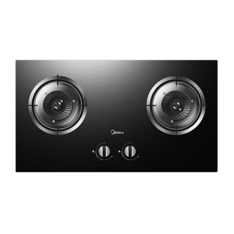 JZY-QW08 嵌入式燃气灶 玻璃 双头 液化气 一级 OEM