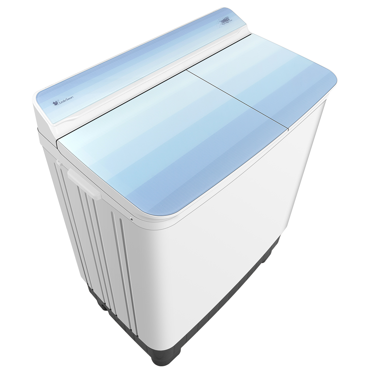 TP100-S999 双桶洗衣机 极地白 门盖极地白 钢化玻璃 220V,1Ph 50Hz