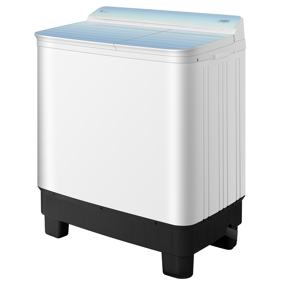 TP100-S999 双桶洗衣机 极地白 门盖极地白 钢化玻璃 220V,1Ph 50Hz