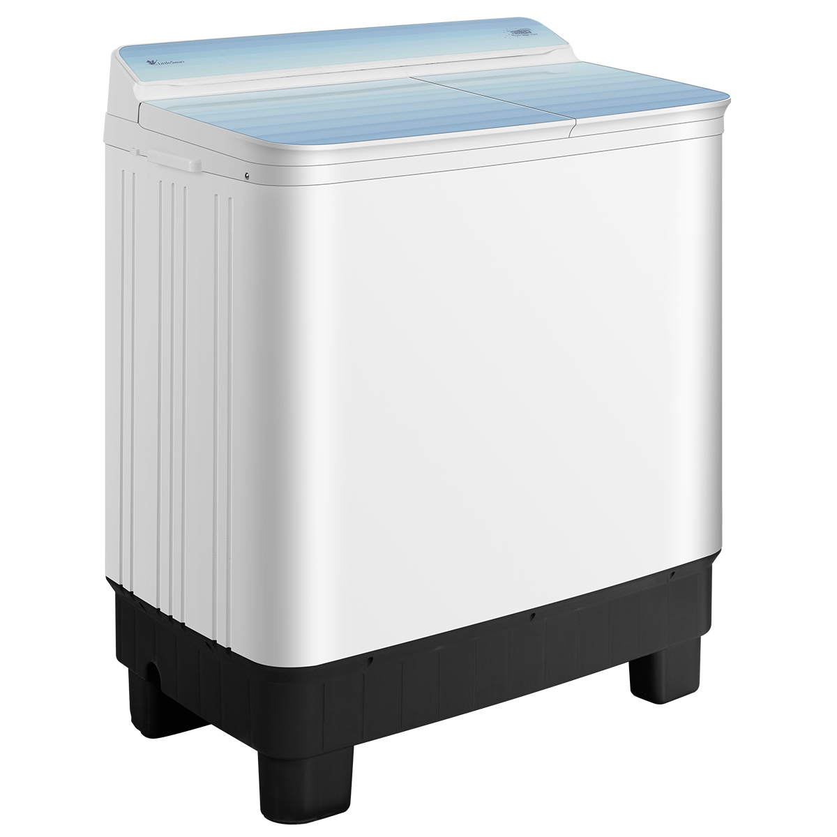 TP100-S999 双桶洗衣机 极地白 门盖极地白 钢化玻璃 220V,1Ph 50Hz