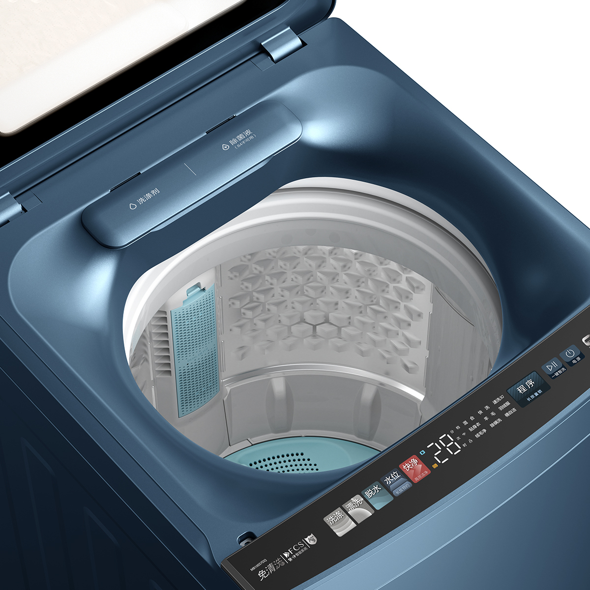 MB100S7DQ 波轮全自动洗衣机 石砾青