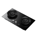 COLMO 家用燃气灶 5.2kW大火力 7档控火 智能定时关火 钢化玻璃灶具QL5P（黑）
