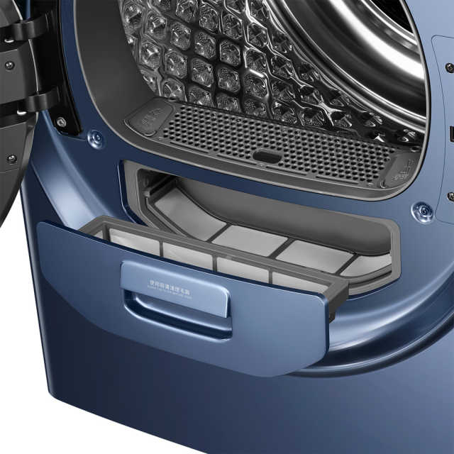 CLHP10CDL 热泵式干衣机 锆石蓝 220V,1Ph 50Hz