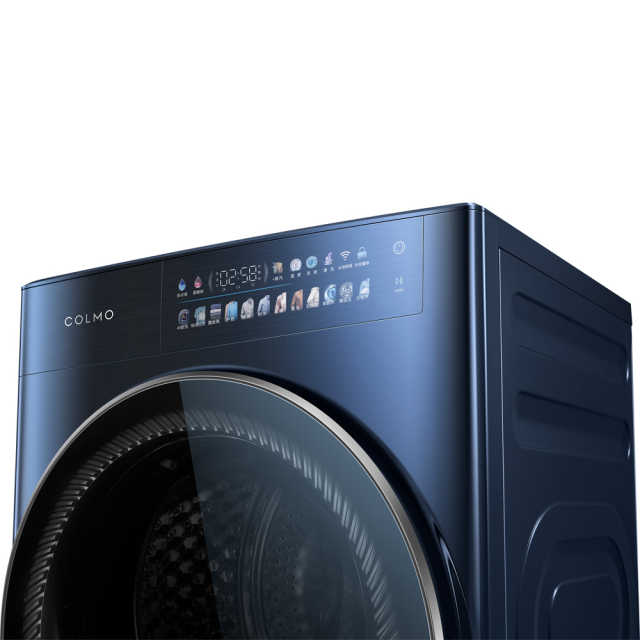 CLGT10CDL 滚筒洗衣机 锆石蓝 220V,1Ph 50Hz 转速1400 带银离子