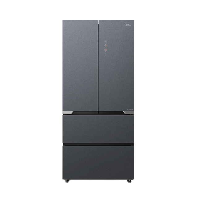 美的 冰箱 BCD-520WFGPZM 墨兰灰-微澜