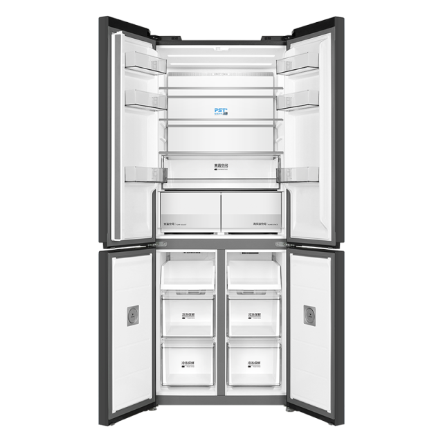 美的 冰箱 BCD-435WUSGPZM 迷境灰