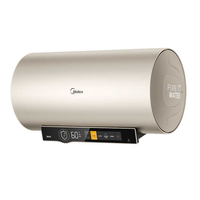 美的美颐享电热水器60升 3300W 终身免换镁棒老人一键呼救AI语音一级能效 F6033-CA6
