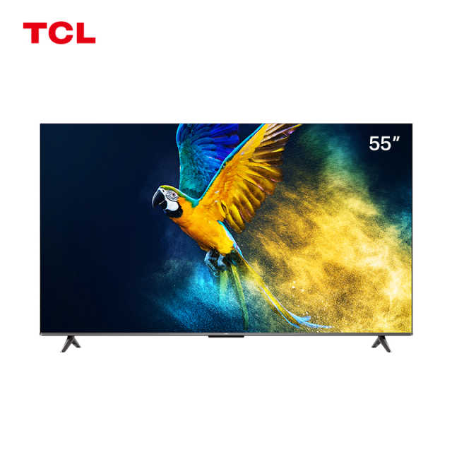 TCL 55V6E 55英寸 金属全面屏 2+16GB 低蓝光护眼 双频WiFi电视