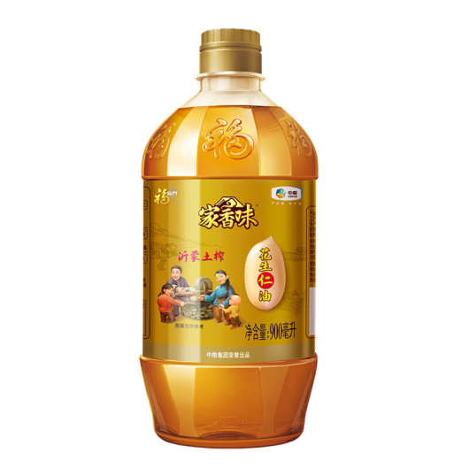 中粮福临门家香味沂蒙土榨花生仁油900ml