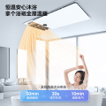 浴霸 大白D7银色 触摸  单电机 AC 人体感应/小夜灯/换气/摆风/数显