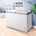 【双温冷柜】美的双温双箱 D+速冻系统 100h断电保护 BCD-278VM(E) 极地白