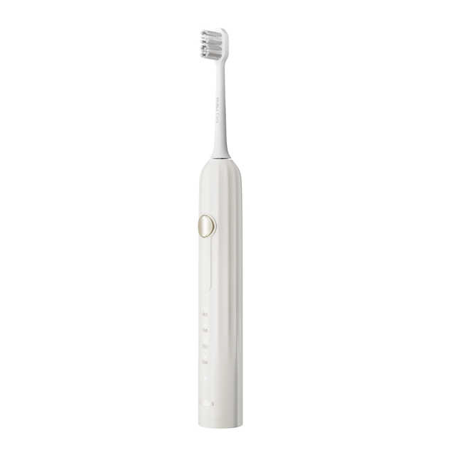 【新品上市】美的电动牙刷S5成人男女士自动充电式声波情侣款套装软毛罗马柱礼盒 象牙白