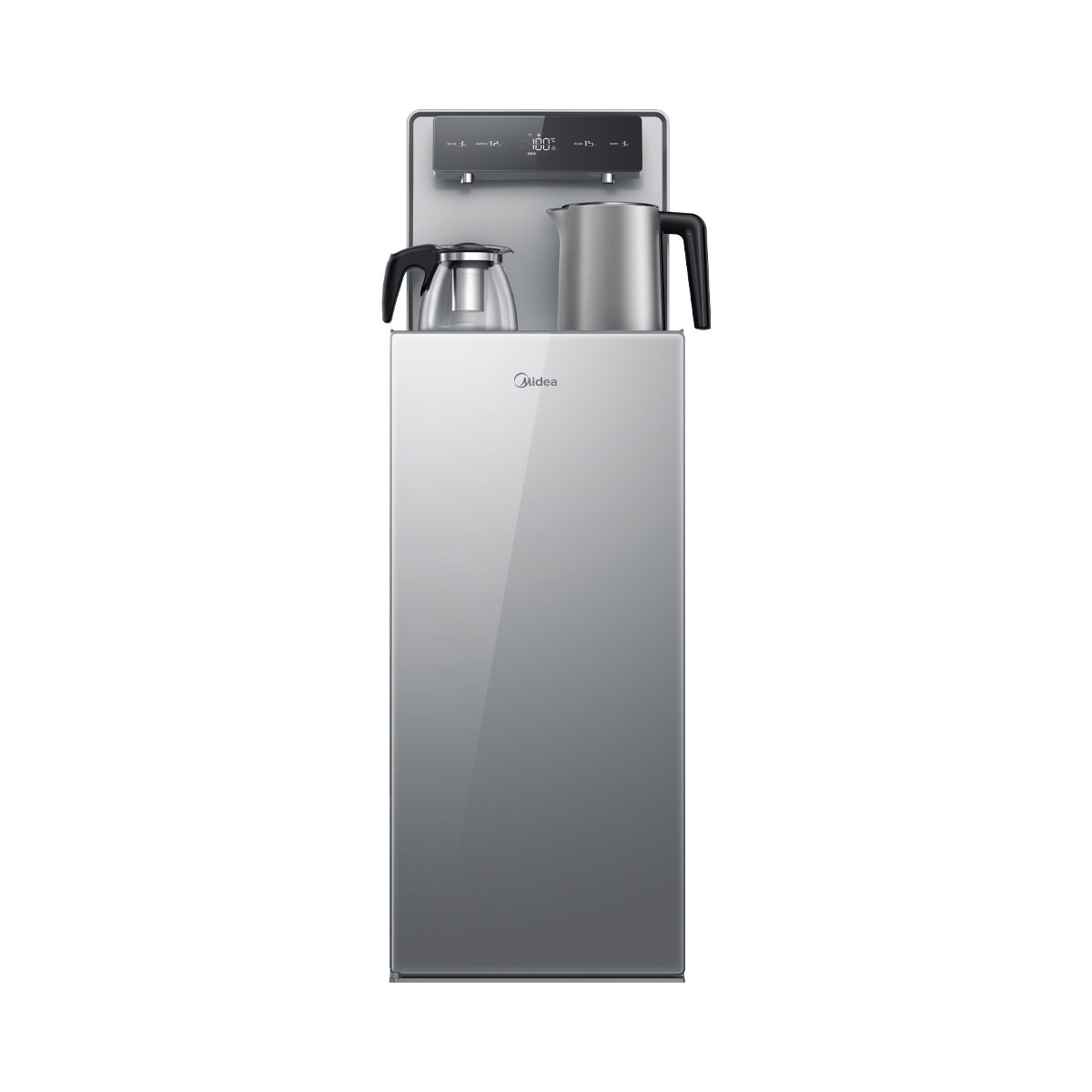 美的茶吧机YD1906S-X 下置式制冷烧水壶养生壶 冷热两用 安全童锁APP远程控制