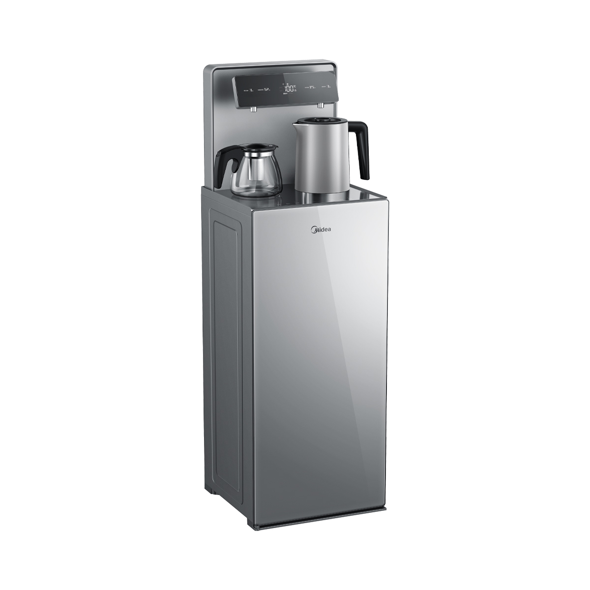 美的茶吧机YD1906S-X 下置式制冷烧水壶养生壶 冷热两用 安全童锁APP远程控制