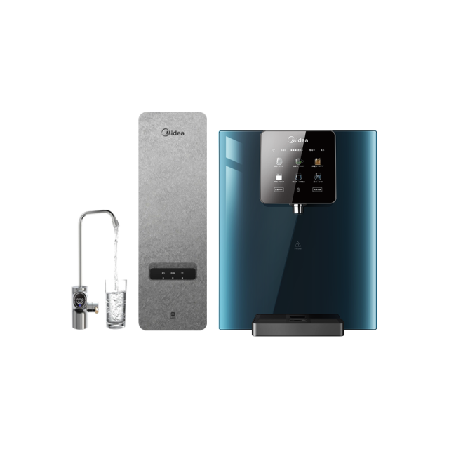 【净饮水套装】1000G大通量 数显龙头 即热即饮  白泽1000G+908-d