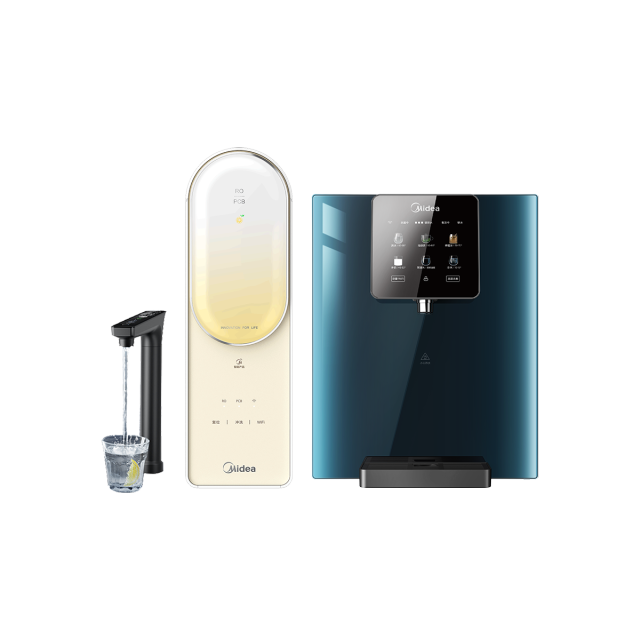 【净饮水套装】1000G大通量 数显龙头 即热即饮 澎湃1000Pro+管线机908D