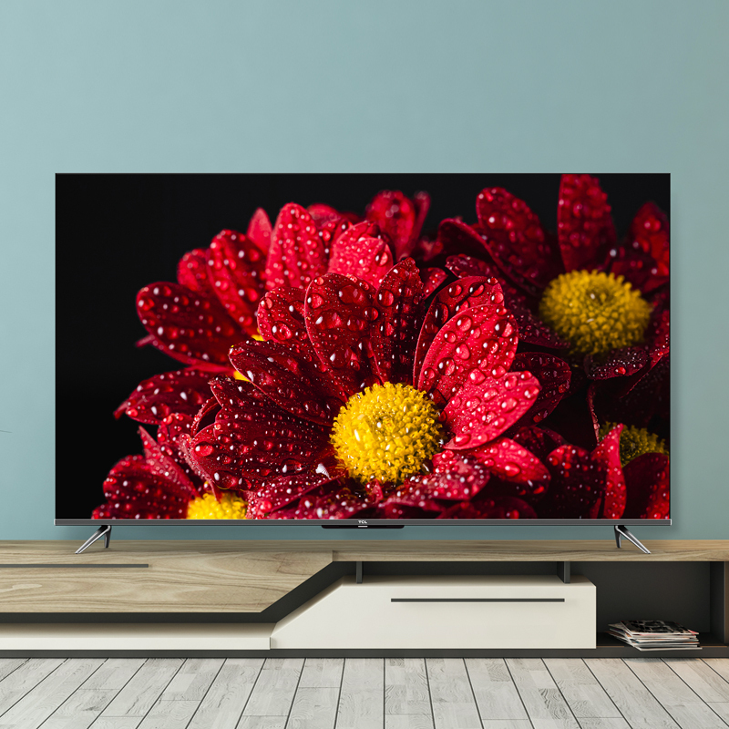 TCL 55T8E Max 55英寸 QLED量子点 120Hz MEMC 4+64GB电视