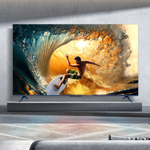 TCL 55V8G Max 55英寸 4+64GB 高色域 120Hz WiFi 6 Pro电视