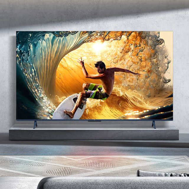 TCL 75V8G Max 75英寸 4+64GB 高色域 120Hz WiFi 6 Pro电视