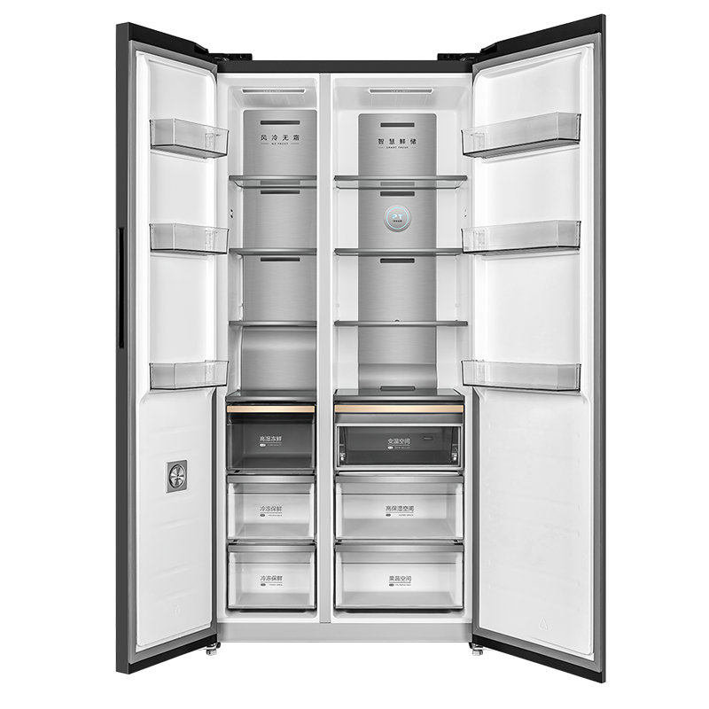 小天鹅 冰箱 BCD-527WUKGPZL 金属钛-丝影