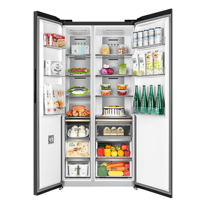 小天鹅 冰箱 BCD-527WUKGPZL 金属钛-丝影