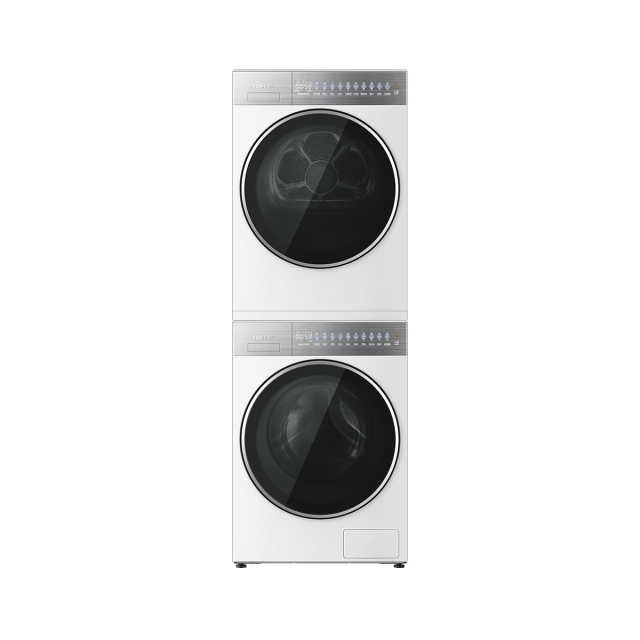 东芝大白梨10KG洗烘套装 纯平全嵌 UFB超微泡 柔烘 DG-10TC25B+DH-10TC25B