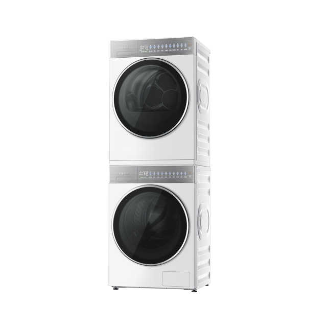 东芝大白梨10KG洗烘套装 纯平全嵌 UFB超微泡 柔烘 DG-10TC25B+DH-10TC25B