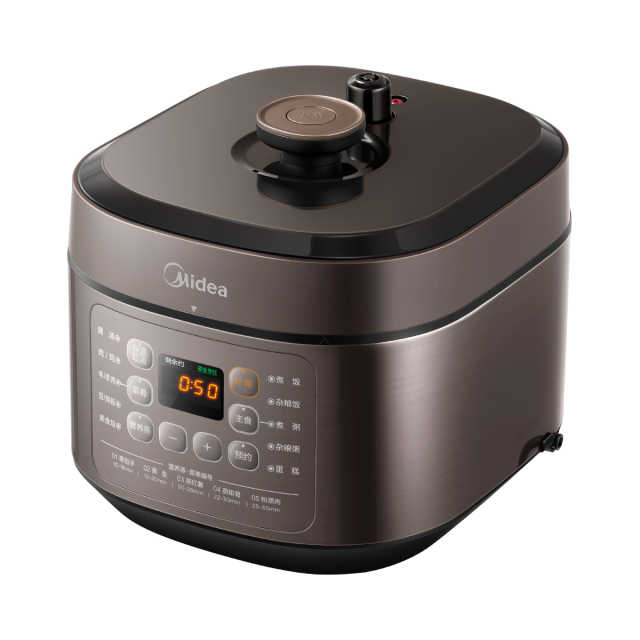 美的 电压力锅 MY-50M5-206 方煲双胆 5L家用容量