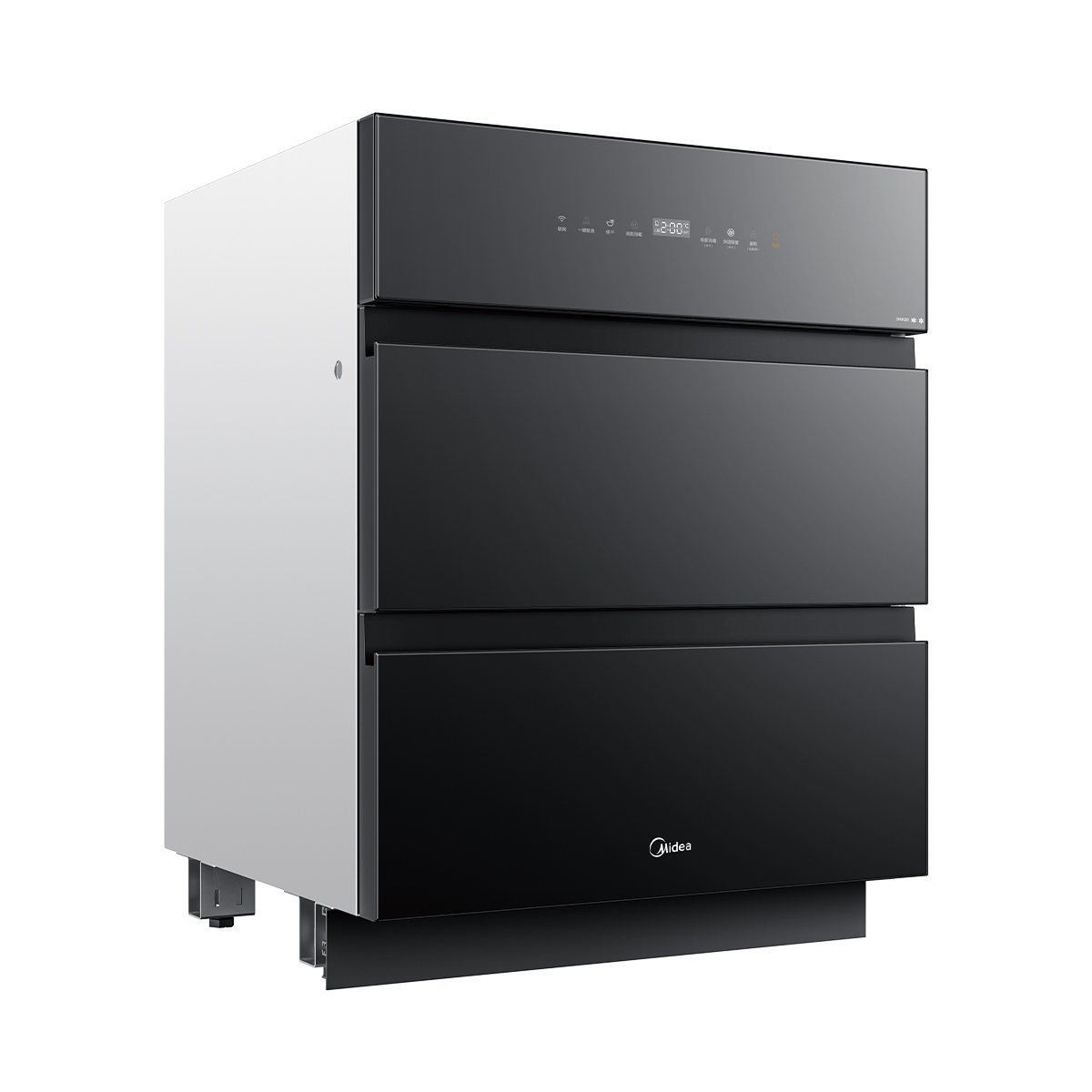 美的嵌入式消毒柜  180L三层三抽 二星消毒 智能消毒云管家 200JQ22