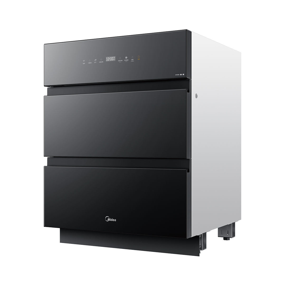 美的嵌入式消毒柜  180L三层三抽 二星消毒 智能消毒云管家 200JQ22