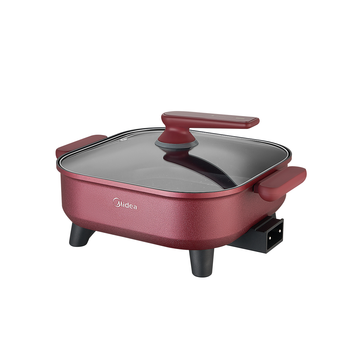 美的 电火锅 MC-HGE3030T03  6.5L大容量 烤肉涮火锅