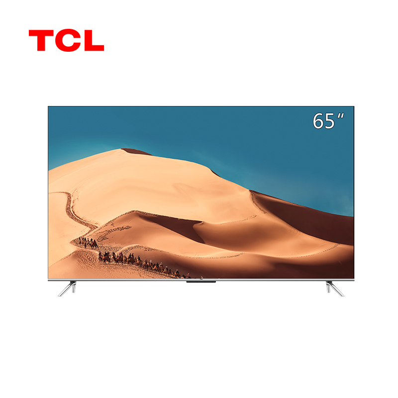 TCL 65P11 65英寸银弧极速电视 4K全场景 AI声控 健康画质 全面屏 无频闪120Hz