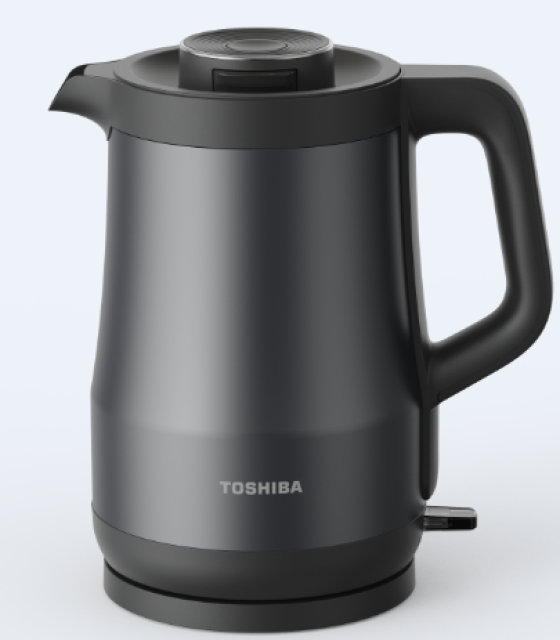 东芝电水壶 RoHS KT-15DRSC(H) 15DRSC(H) 喷油 钛钢灰 GB