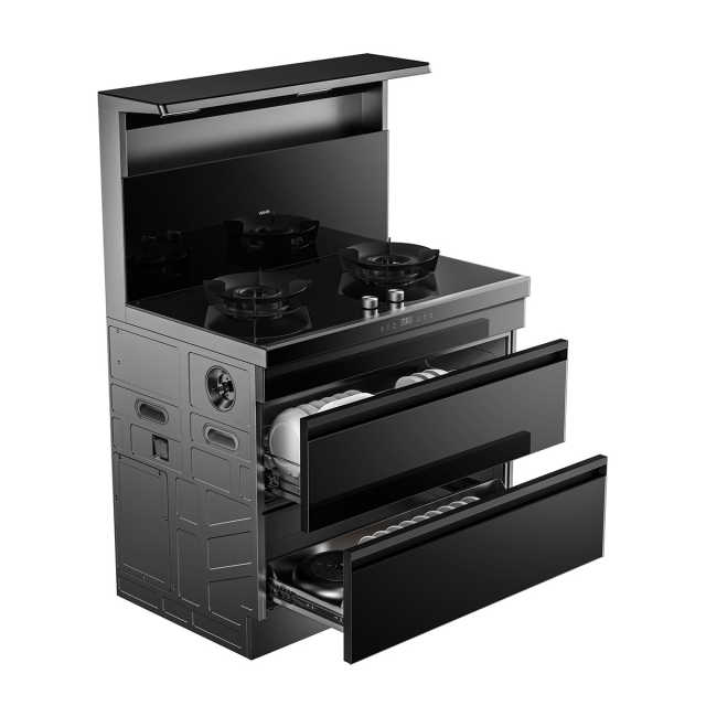华凌小暖阳集成灶 WD23S 5.2kw 双灶定时电热自清洁 
