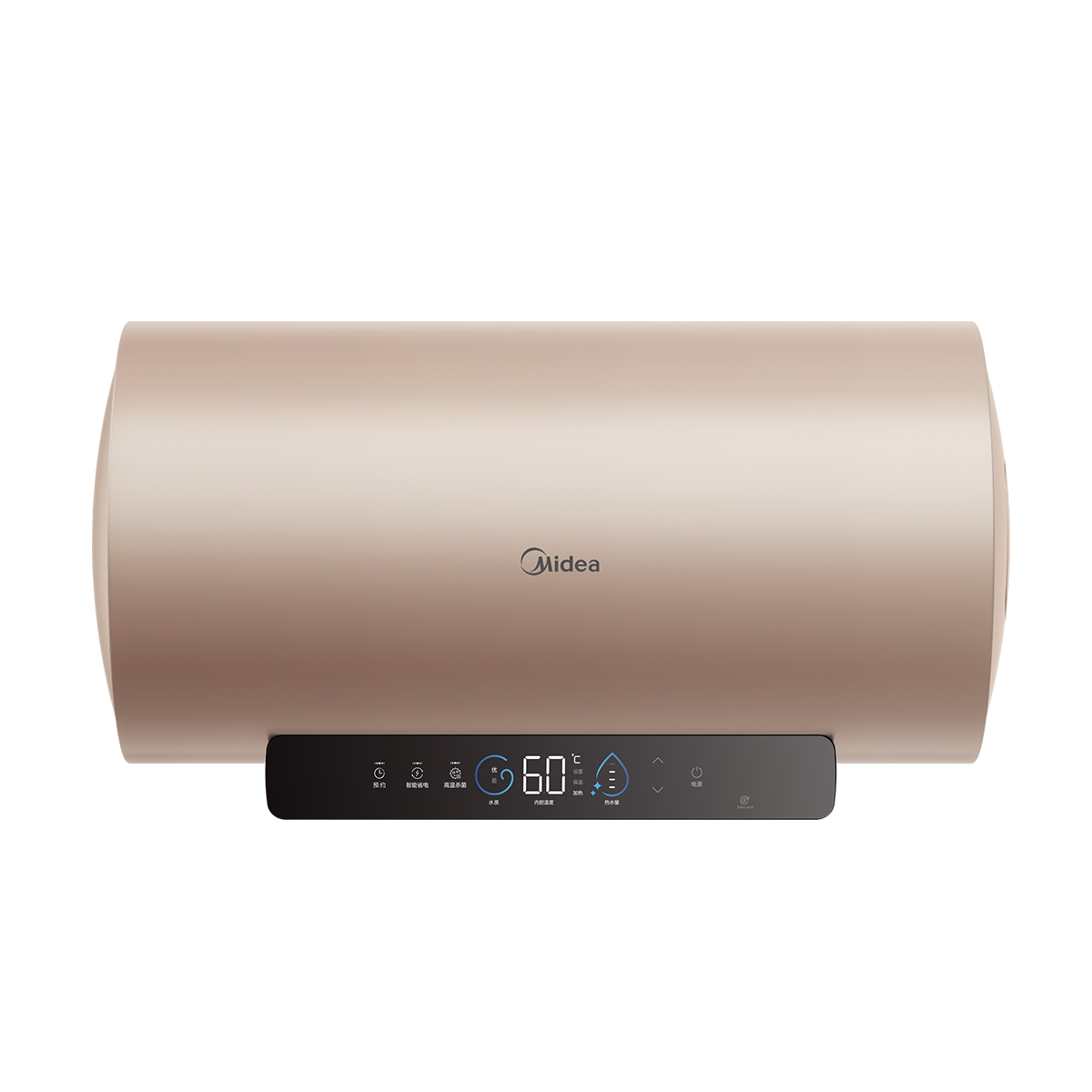 美的电热水器 50L 3300W速热 水量水质可视 双重杀菌 F5032-JE3(HE)