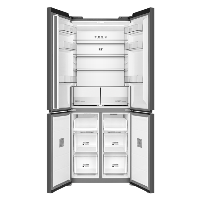 美的 冰箱 BCD-433WUSGPZM 极地白
