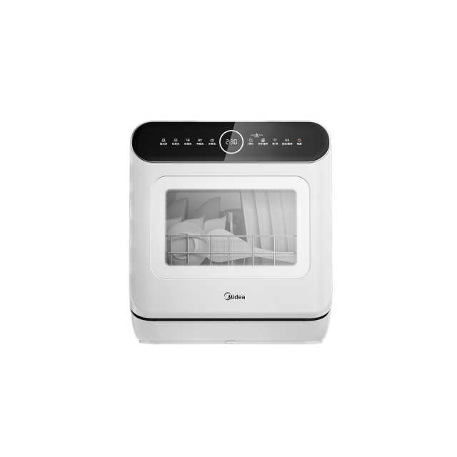 【企业补贴】美的洗碗机M10Pro 小巧易安装 360°高压冲洗 二星消毒 热风烘干