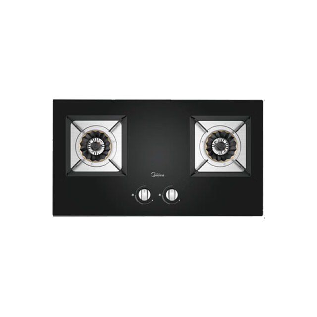 美的燃气灶 钢化玻璃面板 3D火山焰 4.5KW猛火 一级能效 JZT-Q217A-M